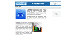 Desktop Screenshot of chemsbro.com